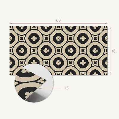 Panou decorativ pvc Model geometric cu pătrate