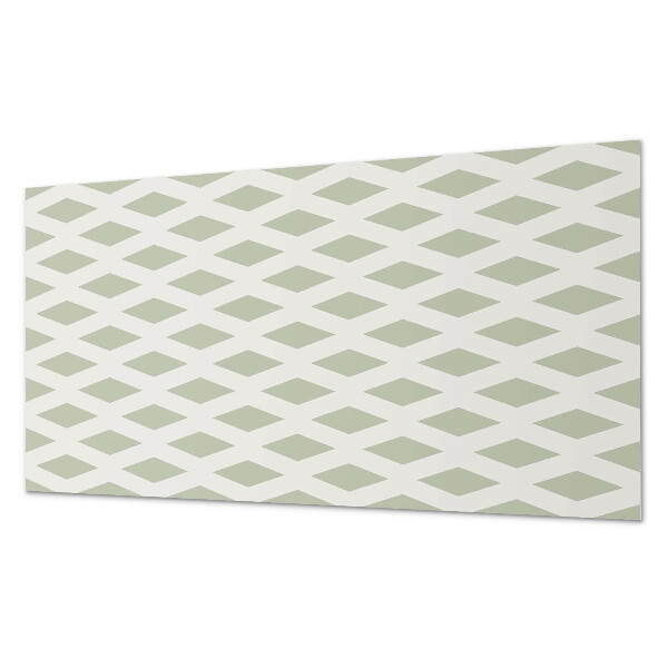 Panou decorativ pvc Model de diamant într-o grilă