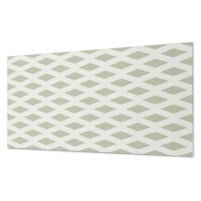 Panou decorativ pvc Model de diamant într-o grilă