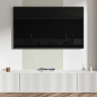 Panou decorativ pvc Model de diamant într-o grilă