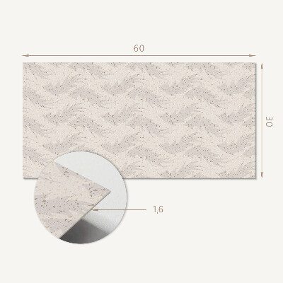 Panou decorativ pvc Model de frunze pe fundal