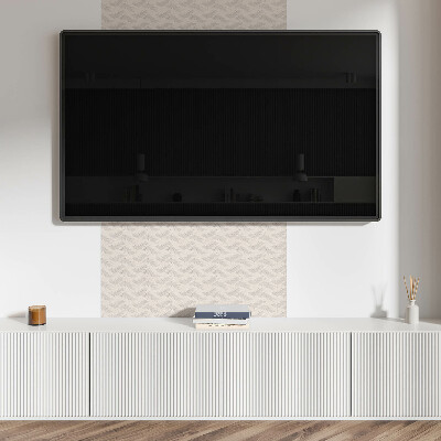 Panou decorativ pvc Model de frunze pe fundal