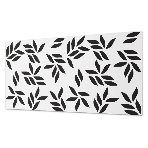 Panou decorativ pvc Model cu frunze pe fundal