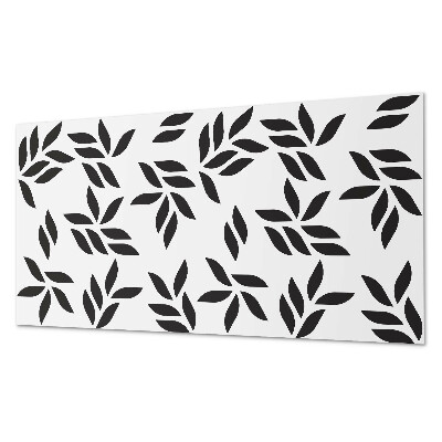 Panou decorativ pvc Model cu frunze pe fundal