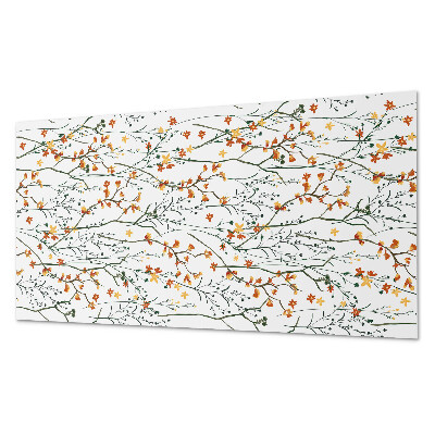 Panou perete Model floral pe fundal