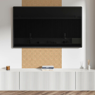 Panou decorativ pvc Model floral într-o plasă