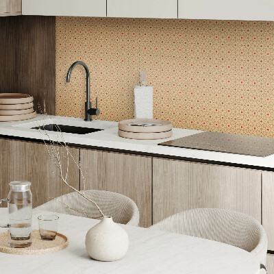Panou decorativ pvc Model floral într-o plasă