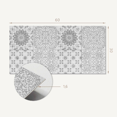 Panou perete Modele geometrice și florale