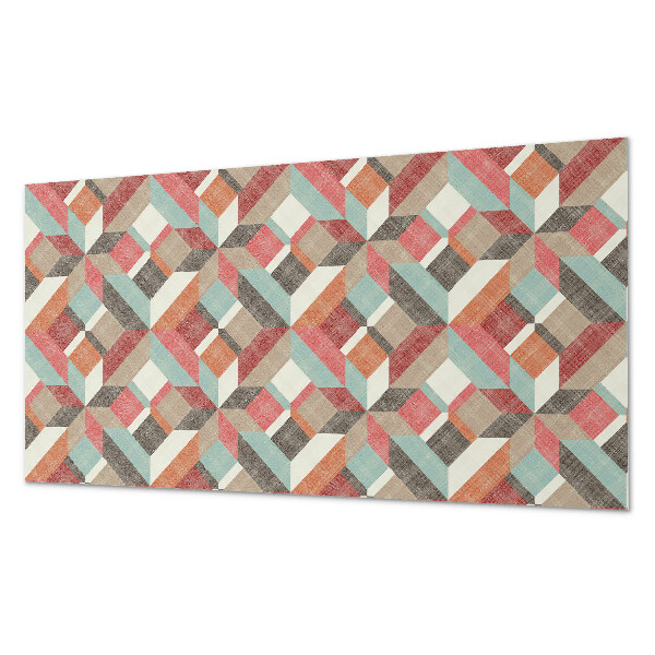 Panou de perete Geometrie în forme colorate