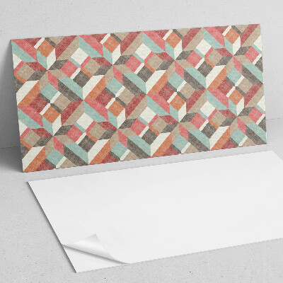 Panou de perete Geometrie în forme colorate