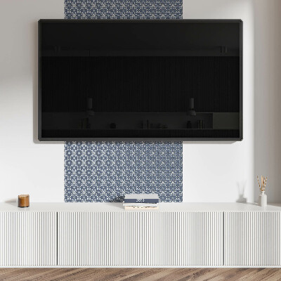 Panou decorativ pvc Model floral pe fundal