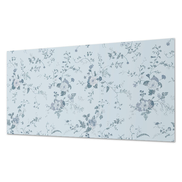 Panou perete Model floral pe fundal