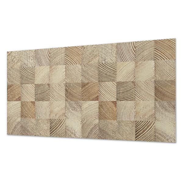Panou decorativ pvc Model de scânduri de lemn