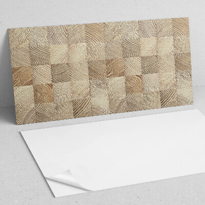 Panou decorativ pvc Model de scânduri de lemn