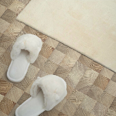 Panou decorativ pvc Model de scânduri de lemn