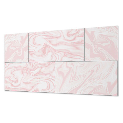 Panou decorativ pvc Model de marmură cu valuri