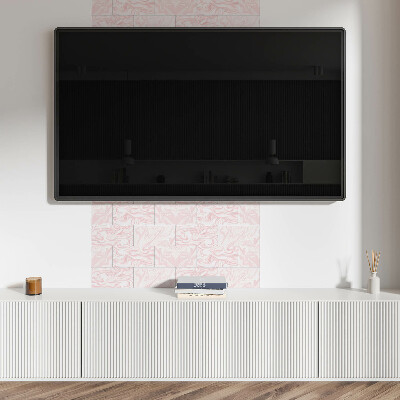 Panou decorativ pvc Model de marmură cu valuri