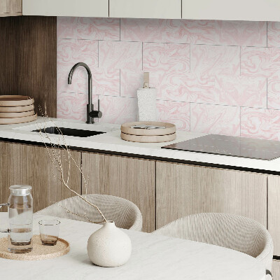 Panou decorativ pvc Model de marmură cu valuri
