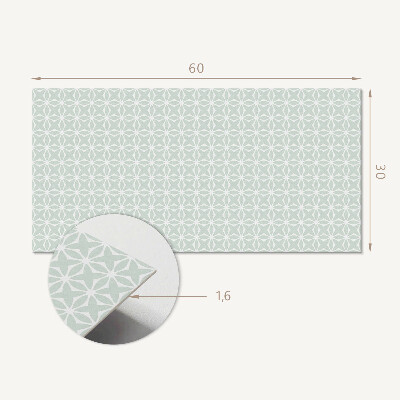 Panou decorativ pvc Model floral geometric