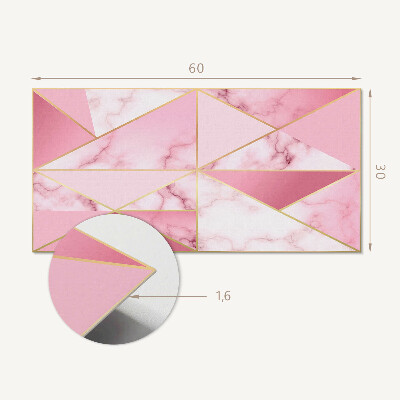 Panou perete Modele geometrice cu marmură