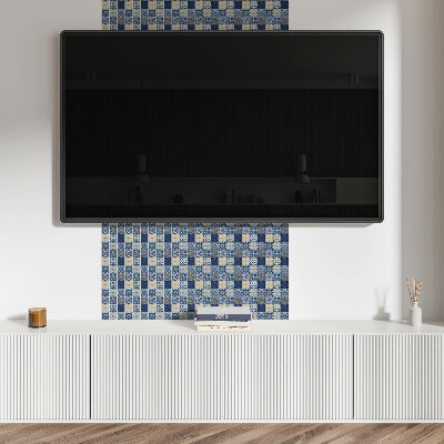 Panou decorativ pvc Model de plăci de mozaic