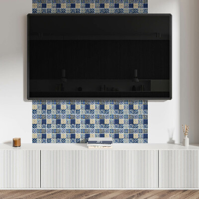 Panou decorativ pvc Model de plăci de mozaic