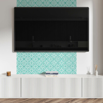 Panou perete Model floral cu ornamente