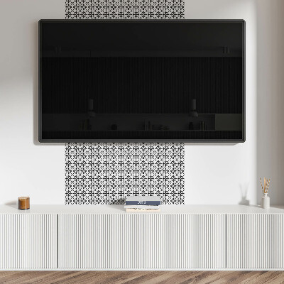 Panou decorativ pvc Modele florale încrucișate