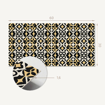 Panou de perete Modele geometrice pe fundal