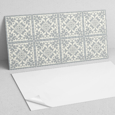 Panou decorativ pvc Model floral pe gresie