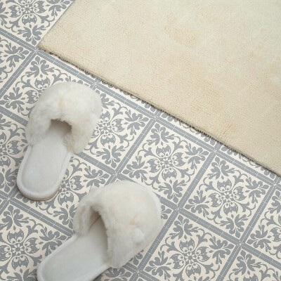 Panou decorativ pvc Model floral pe gresie