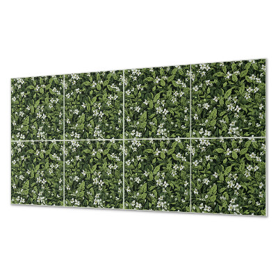 Panou de perete Model floral cu frunze