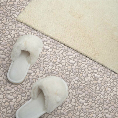 Panou decorativ pvc Model de pietre pe pământ