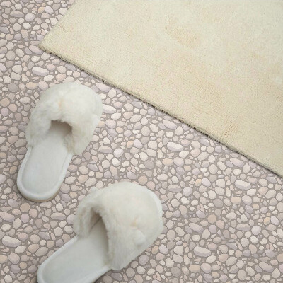 Panou decorativ pvc Model de pietre pe pământ