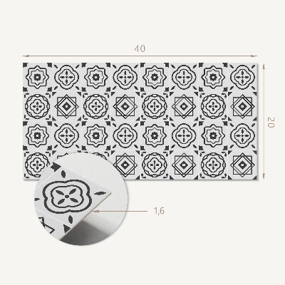 Panou decorativ pvc Modele geometrice în pătrate