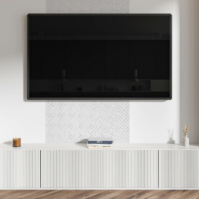 Panou decorativ pvc Model de linii abstracte