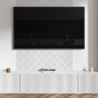 Panou decorativ pvc Model de linii abstracte