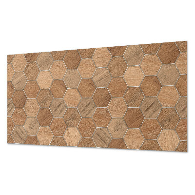 Panou de perete Model de plăci hexagonale