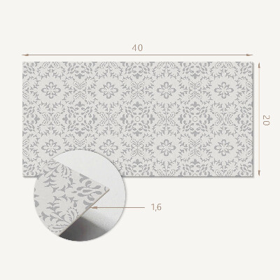 Panou decorativ pvc Model floral cu detalii