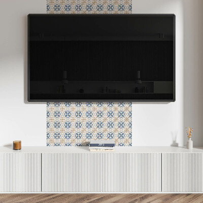 Panou de perete Model floral cu frunze