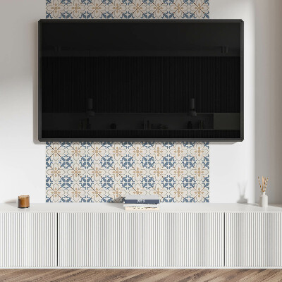 Panou de perete Model floral cu frunze