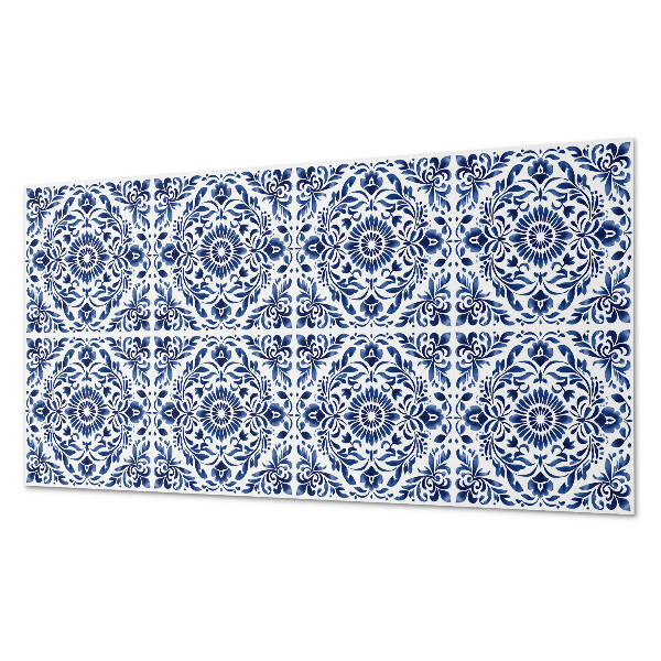 Panou perete Model floral cu ornamente