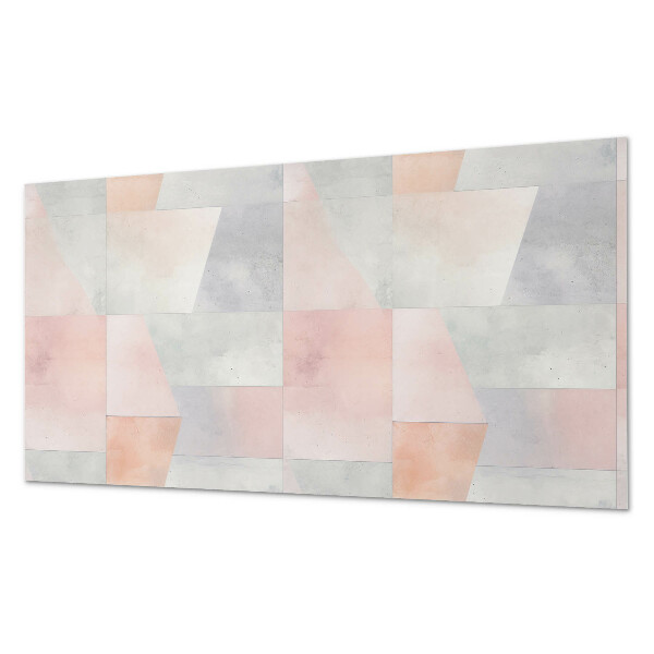Panou decorativ pvc Geometrie în pasteluri