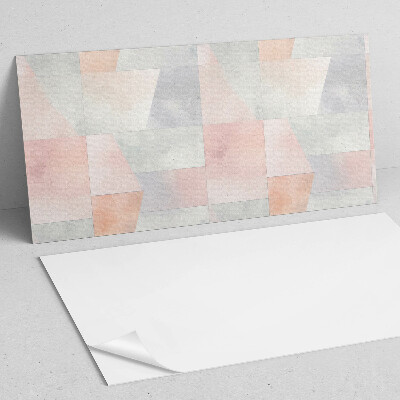 Panou decorativ pvc Geometrie în pasteluri