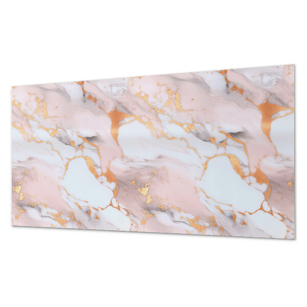 Panou decorativ pvc Model de marmură cu accente