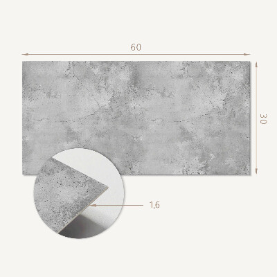 Panou decorativ pvc Textura de beton cu zgârieturi
