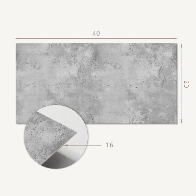 Panou decorativ pvc Textura de beton cu zgârieturi