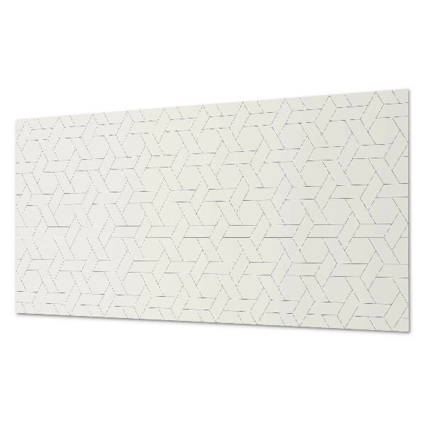 Panou perete Model geometric hexagonal