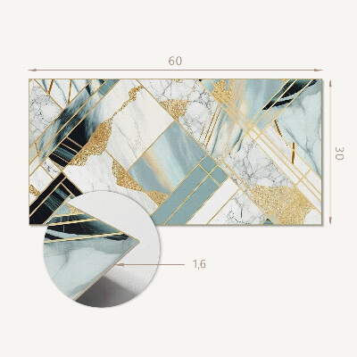 Panou decorativ pvc Geometria modelelor de marmură