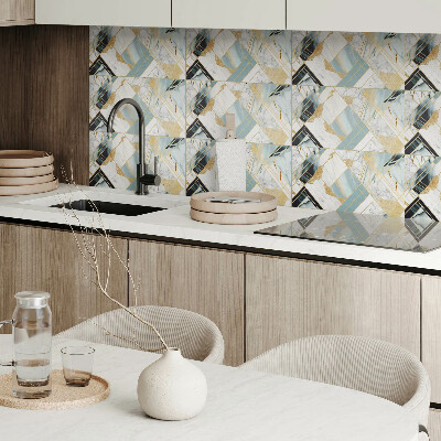 Panou decorativ pvc Geometria modelelor de marmură